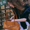 NOA Baguette Bag [Glossy CAMEL] - 이미지 4