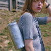Winsome Barrel Bag [SILVER] - 이미지 4