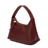 Jane Weaving Tote Bag [DEEP BURGUNDY] - 이미지 4