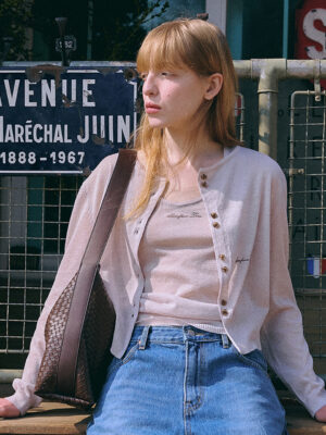 Summer Knit jacket + sleeve [IVORY]