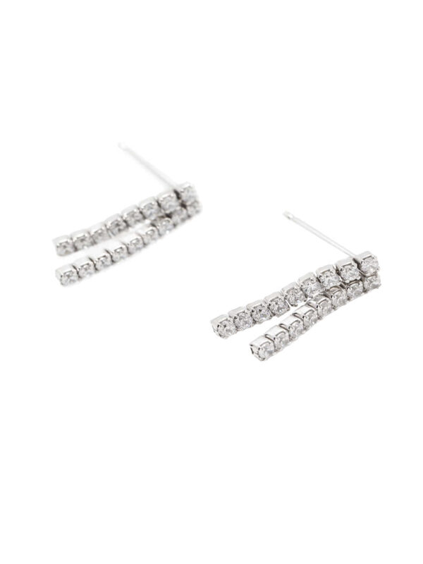 [sv925] Mini Tennis Earrings
