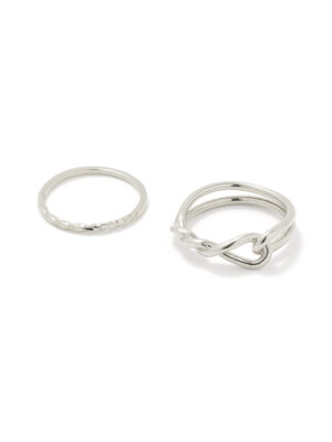 Twisted Layered Ring (SET)