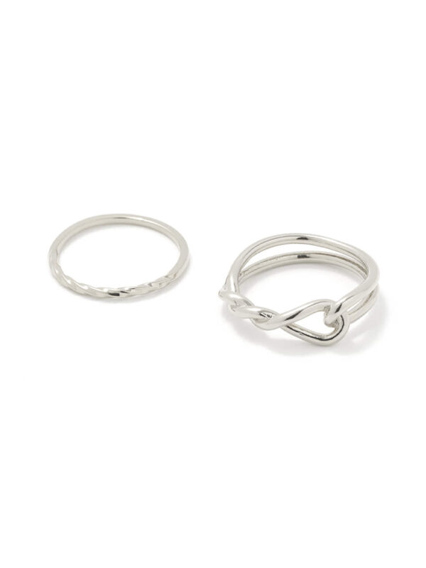 Twisted Layered Ring (SET)