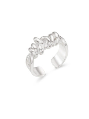 Twist band ring