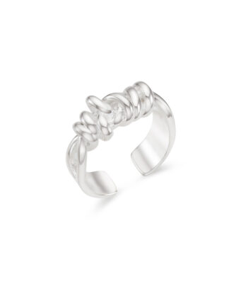Twist band ring