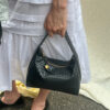 Jane Weaving Tote Bag [Black Gold] - 이미지 2