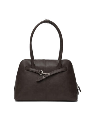 NOA BAG[DEEP BROWN SILVER]