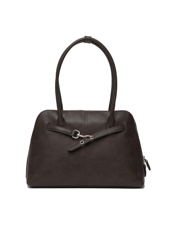 NOA BAG[DEEP BROWN SILVER]