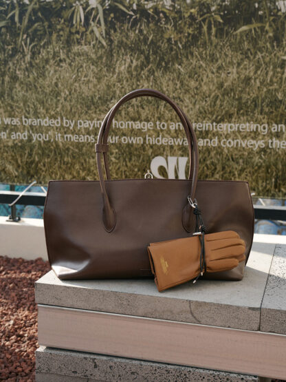 GO YO WIDE BAG [Deep Brown] - 이미지 2