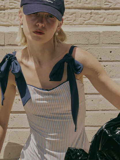 Litton Reversible Swim Suit [Navy] - 이미지 2