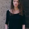 Wide Uline Top [NAVY] - 이미지 2