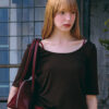 Wide Uline Top [BROWN] - 이미지 2