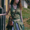Summer Knit jacket + sleeve [OLIVE] - 이미지 2