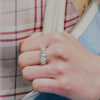 Twist band ring - 이미지 2