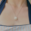 Pure mood flower necklace - 이미지 2
