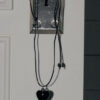 Black Luv heart strap necklace - 이미지 2