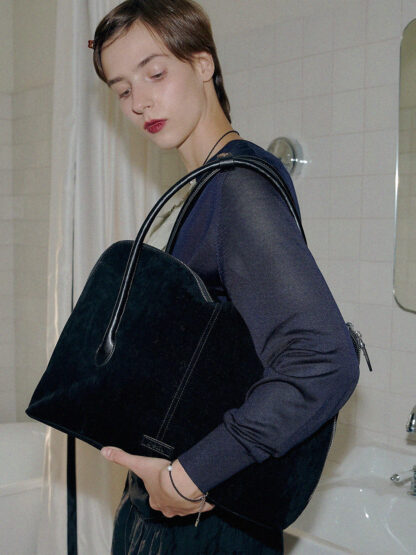 Marmeldi Bag [Suede Black] - 이미지 3