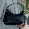 Jane Weaving Tote Bag [Black Gold] - 이미지 3