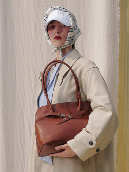 NOA BAG[BROWN SILVER] - 이미지 3