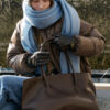 GO YO WIDE BAG [Deep Brown] - 이미지 3