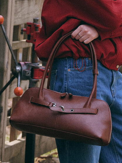 NOA Baguette Bag [Brown] - 이미지 3