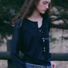 Summer Knit jacket + sleeve [NAVY] - 이미지 3