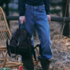 Vintage fit medium blue denim - 이미지 8