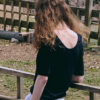 Wide Uline Top [NAVY] - 이미지 4