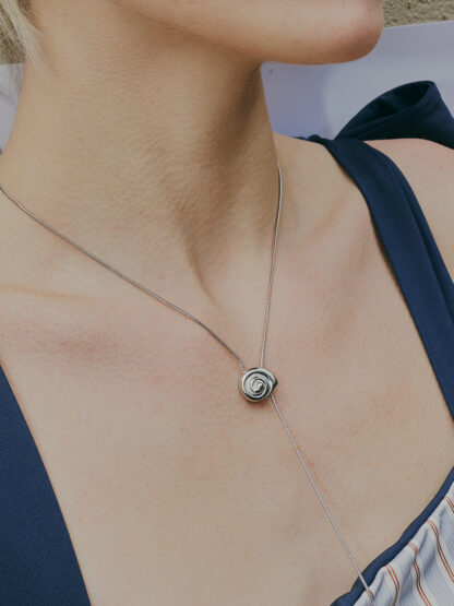Conch Long necklace - 이미지 4