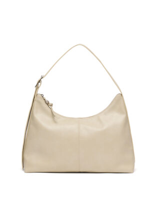 Jane Buckle Boulder Bag [BEIGE]