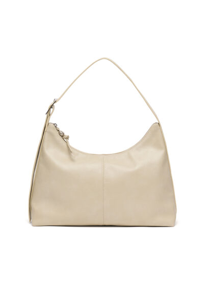 Jane Buckle Boulder Bag [BEIGE]