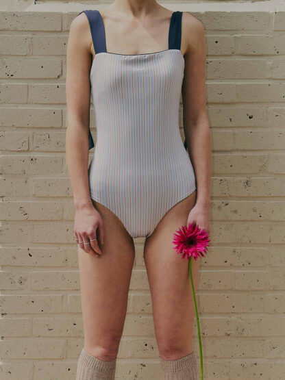 Litton Reversible Swim Suit [Navy] - 이미지 5
