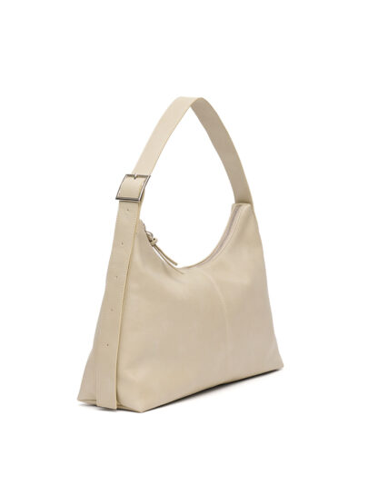 Jane Buckle Boulder Bag [BEIGE] - 이미지 6