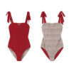 Litton Reversible Swim Suit [Red] - 이미지 8