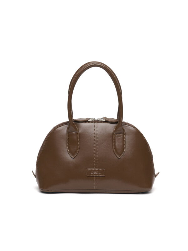 Ellen City Tote Bag [Glossy Chestnut BROWN]