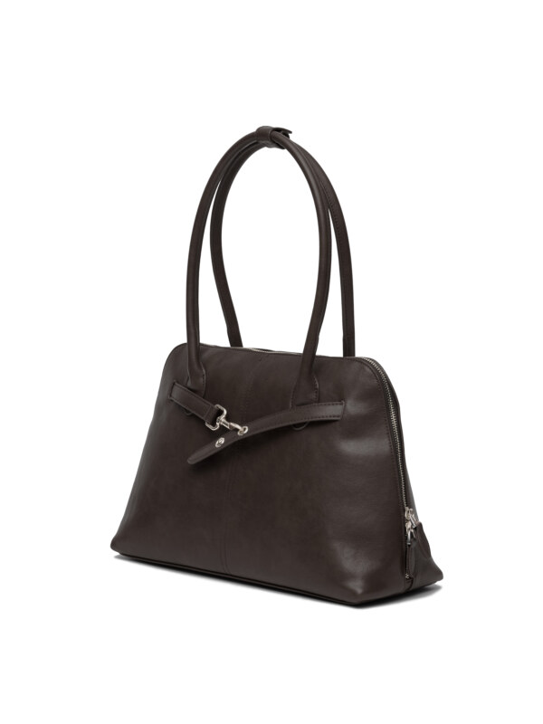 NOA BAG[DEEP BROWN SILVER]