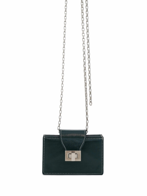 Echell Taylor Wallet [Green_silver]