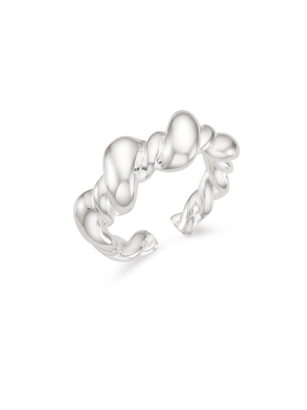 [HYERI , MEOVV Sooin 着用]Wave volume ring