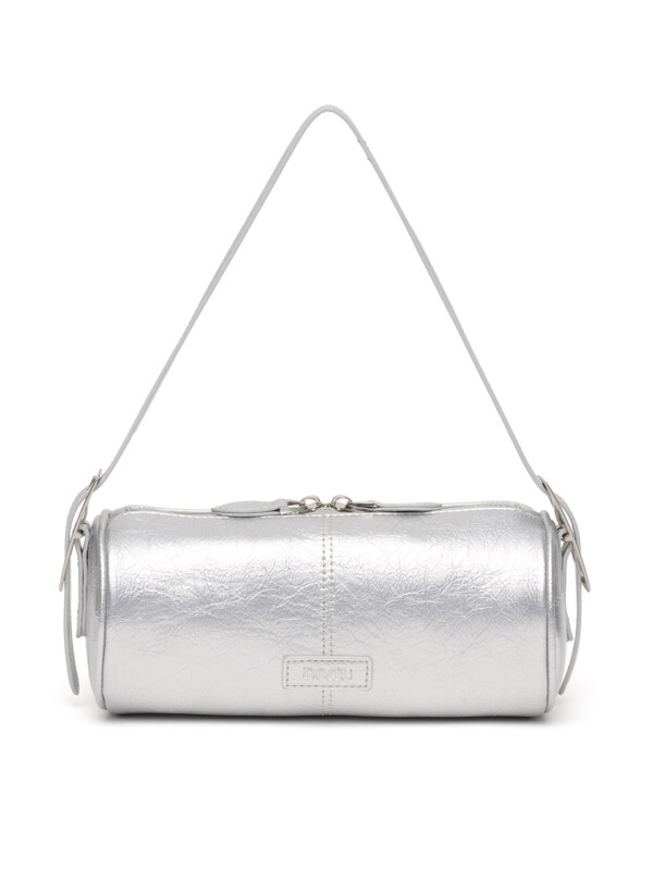 Winsome Barrel Bag [SILVER]