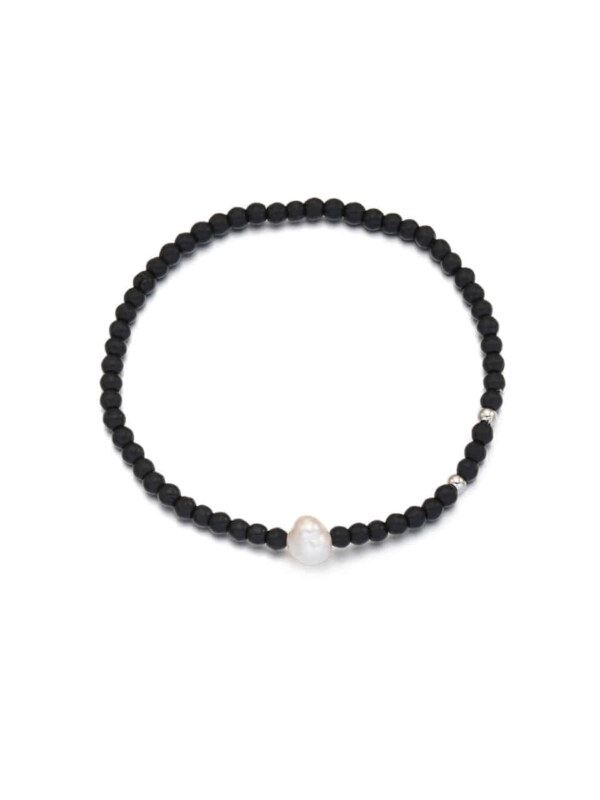 Mens Realstone Color Bead Bracelet